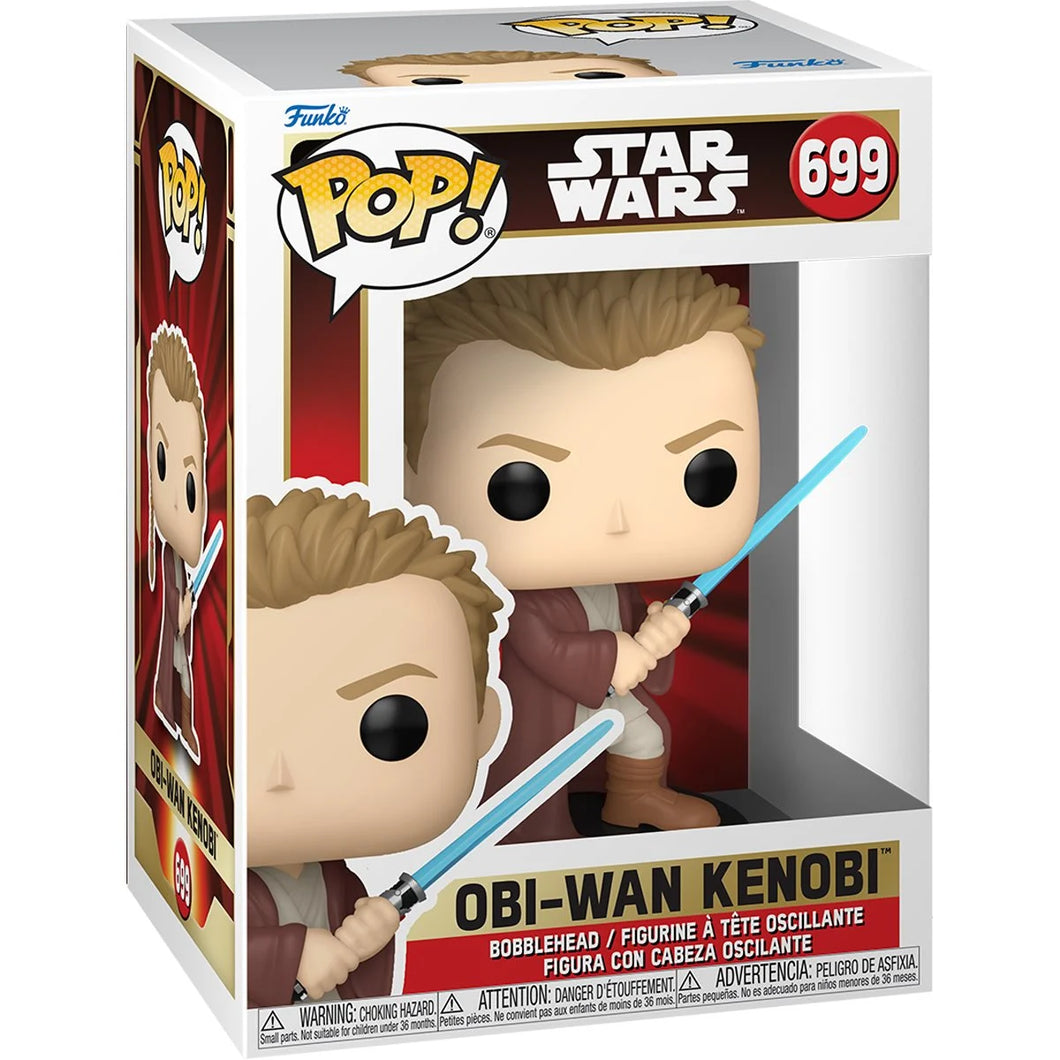 Star Wars: Episode I - The Phantom Menace-Obi-Wan with Light Saber (Young)