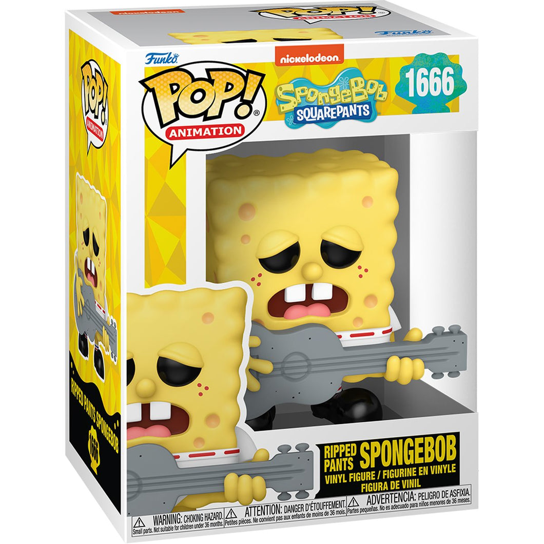 SpongeBob SquarePants 25th Anniversary-Ripped Pants SpongeBob