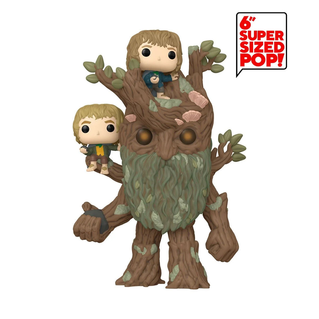 The Lord of the Rings-Treebeard with Merry and Pippin